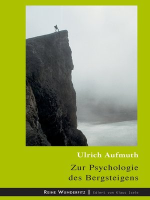 cover image of Zur Psychologie des Bergsteigens